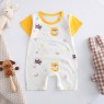 Infant rompers pure cotton summer new baby boy thin section female short-sleeved children's jumpsuit romper