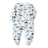 Baby onesie covering feet crawling clothes baby onesie covering fart clothes autumn and winter pajamas baby clothes