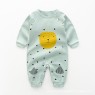 Hot sale spring and autumn baby long-sleeved one-piece cotton men and women baby romper clothes autumn romper