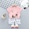 Best price with  Autumn 100% cotton long sleeve baby clothes sets