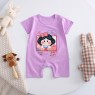 Infant rompers pure cotton summer new baby boy thin section female short-sleeved children's jumpsuit romper