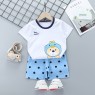 hot sale children's summer cotton short sleeve suit  outlet