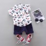 Children's clothing boy polo shirt