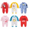 Spring and autumn newborn long-sleeved one-piece baby clothing newborn one-piece cotton romper romper