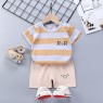 hot sale children's summer cotton short sleeve suit  outlet