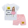 Boy Clothing Sets Casual T-Shirt Set and  Shorts Pure-Cotton Children Suit