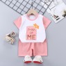 hot sale children's summer cotton short sleeve suit  outlet