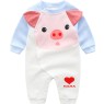 Hot sale spring and autumn baby long-sleeved one-piece cotton men and women baby romper clothes autumn romper