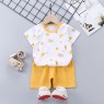 hot sale children's summer cotton short sleeve suit  outlet