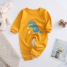 New baby conjoined spring and autumn newborn baby long -sleeved climbing boys, girls, pajamas