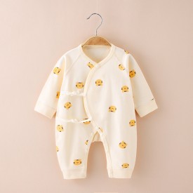 Spring new baby cotton one-piece clothes male and female baby boneless romper newborn wrapping clothes romper