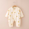 Spring new baby cotton one-piece clothes male and female baby boneless romper newborn wrapping clothes romper