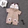 Summer men and women baby romper baby clothes baby clothes newborn cute short-sleeved one-piece summer clothes