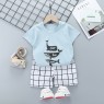 hot sale children's summer cotton short sleeve suit  outlet