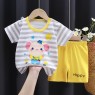 Summer  new style  Cotton Kids Boys Clothes T-shirts Shorts Baby boys Suit Kid Clothes Set Wholesale pajamas