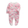 Baby onesie covering feet crawling clothes baby onesie covering fart clothes autumn and winter pajamas baby clothes