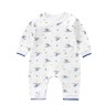 Pure cotton long-sleeved print newborn jumpsuit for children's rompers sleepsuit