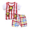 Summer  Clothes Sets Kids Pajamas Baby Loungewear sets Boys Girls Pijamas Cotton Nightwear