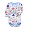 Newborn jumpsuit baby triangle romper long-sleeved baby bag fart clothing newborn autumn children's clothing