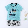 New summer 0-6 year old children's suit half-sleeved children's T-shirt sports home clothes  direct sales