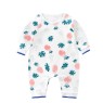 Pure cotton long-sleeved print newborn jumpsuit for children's rompers sleepsuit