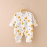 Spring new baby cotton one-piece clothes male and female baby boneless romper newborn wrapping clothes romper