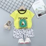 hot sale children's summer cotton short sleeve suit  outlet