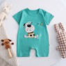 Infant rompers pure cotton summer new baby boy thin section female short-sleeved children's jumpsuit romper