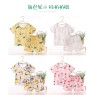 2023 new children's breathable cotton short-sleeved suit Air-conditioned clothing baby summer clothes set