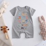 Infant rompers pure cotton summer new baby boy thin section female short-sleeved children's jumpsuit romper