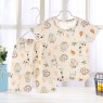 2023 new children's breathable cotton short-sleeved suit Air-conditioned clothing baby summer clothes set