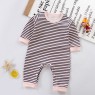 Pure cotton long-sleeved print newborn jumpsuit for children's rompers sleepsuit