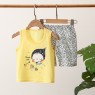 hot sale boys and girls cotton summer vest shorts suit