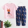 pure cotton New designs of children suit clothing sets 2 pcs long sleeve pajamas