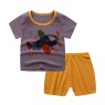 2023 Summer children clothes set 100% cotton short sleeve 2pcs baby clothes set 