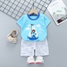 hot sale children's summer cotton short sleeve suit  outlet