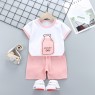 Best price with  Autumn 100% cotton long sleeve baby clothes sets