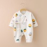 Spring new baby cotton one-piece clothes male and female baby boneless romper newborn wrapping clothes romper