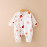 Spring new baby cotton one-piece clothes male and female baby boneless romper newborn wrapping clothes romper