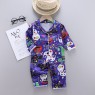 fall boys' home wear children's pajamas children's home wear long sleeves