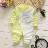 Newborn cotton long sleeve one piece clothes baby baby home long sleeve clothes children's home pajamas