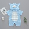 Summer men and women baby romper baby clothes baby clothes newborn cute short-sleeved one-piece summer clothes