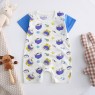 Infant rompers pure cotton summer new baby boy thin section female short-sleeved children's jumpsuit romper