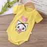 Baby cotton jumpsuit spring and summer baby triangle romper newborn romper short-sleeved bag fart clothes