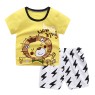 2023 Summer children clothes set 100% cotton short sleeve 2pcs baby clothes set 