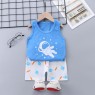 Summer Baby Clothes Sets Kids Pajamas Baby Loungewear sets Boys Girls Pijamas Cotton Nightwear 2-piece set