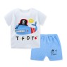 Boy Clothing Sets Casual T-Shirt Set and  Shorts Pure-Cotton Children Suit