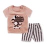 Boy Clothing Sets Casual T-Shirt Set and  Shorts Pure-Cotton Children Suit