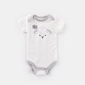 Summer men and women short -sleeved fart clothing newborn cotton triangle climbing clothes