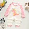 Newborn cotton long sleeve one piece clothes baby baby home long sleeve clothes children's home pajamas